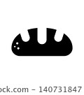 Bread icon vector design templates simple and modern concept 140731847