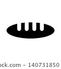 Bread icon vector design templates simple and modern concept 140731850