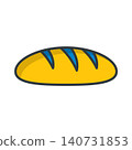 Bread icon vector design templates simple and modern concept 140731853