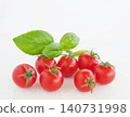 Basil and mini tomatoes 140731998
