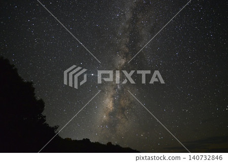 The summer Milky Way, photographed on Ishigaki Island on a clear day. The summer Milky Way, photographed on Ishigaki Island on a clear day. 140732846