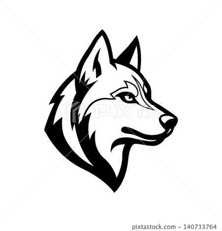 husky mascot logo illustration vector design template simple and modern style husky mascot logo illustration vector design template simple and modern style 140733764