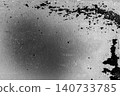 Peeling grey dark paint abstract pattern old worn metal texture weathered iron dirty background rough steel grunge black 140733785