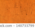 Sand beige color paint grunge old dirty retro obsolete weathered messy worn background abstract texture pattern surface wall 140733799