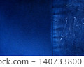 Blue grunge old dirty obsolete weathered messy worn background abstract texture pattern surface wall 140733800