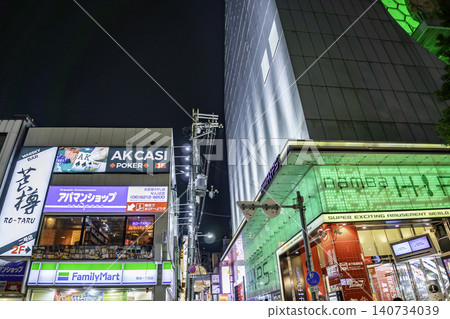 大阪夜景, 難波, 難波 Hips, 大阪府大阪市 大阪夜景, 難波, 難波 Hips, 大阪府大阪市 140734039