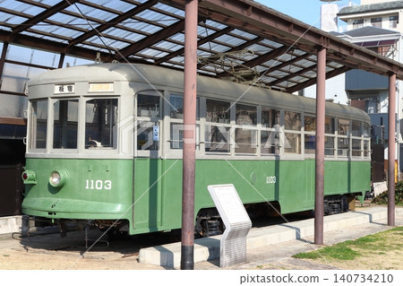 A Kobe City Tram preserved at Misaki Park (Hyogo Ward, Kobe City, Hyogo Prefecture) A Kobe City Tram preserved at Misaki Park (Hyogo Ward, Kobe City, Hyogo Prefecture) 140734210