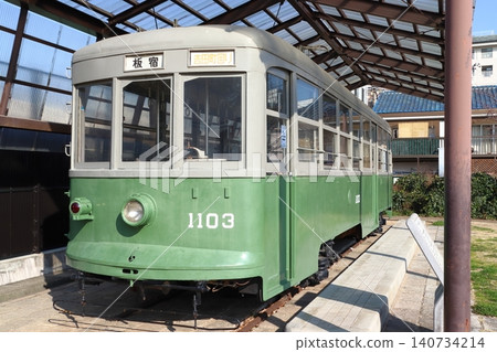 A Kobe City Tram preserved at Misaki Park (Hyogo Ward, Kobe City, Hyogo Prefecture) A Kobe City Tram preserved at Misaki Park (Hyogo Ward, Kobe City, Hyogo Prefecture) 140734214