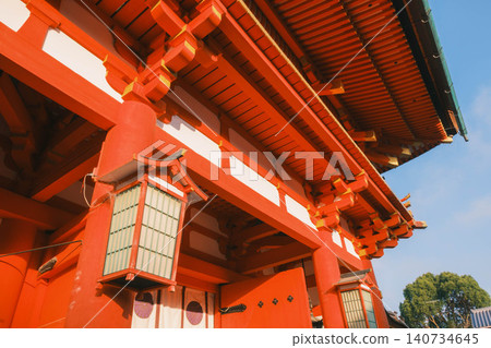 [Fushimi Inari Taisha Shrine] A historical temple and shrine landscape representative of Kyoto. 140734645