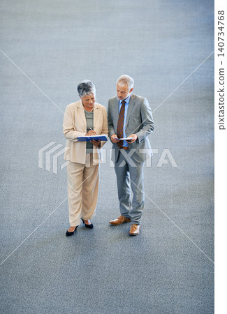 Business people, paperwork and seniors in discussion, planning and documents in office. Colleagues, workplace and communication in firm for problem solving, solution and management for research Business people, paperwork and seniors in discussion, planning and documents in office. Colleagues, workplace and communication in firm for problem solving, solution and management for research 140734768