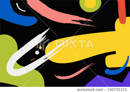 set of hand drawing funny cartoon people set of hand drawing funny cartoon people 140735153