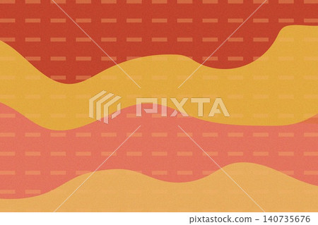 vector seamless pattern with wavy lines 140735676