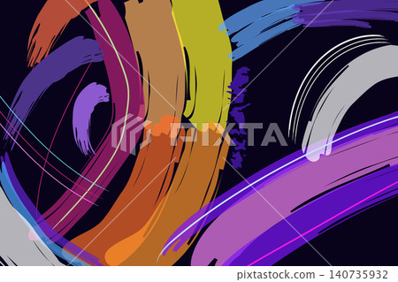 abstract background with colorful paint abstract background with colorful paint 140735932
