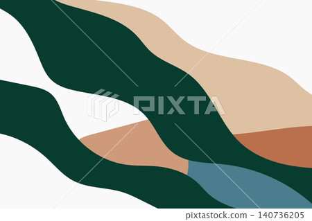 abstract vector background with waves 140736205