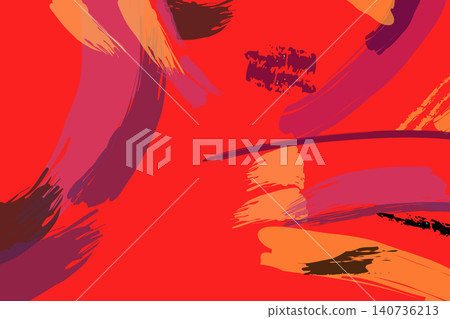 abstract background with ink brush strokes abstract background with ink brush strokes 140736213