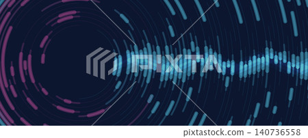 Abstract technology big data visualization for business presentations and scientific research Abstract technology big data visualization for business presentations and scientific research 140736558