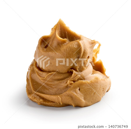 peanut butter on white background peanut butter on white background 140736749