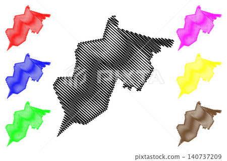 Randolph County, State of West Virginia (U.S. county, United States of America, USA, U.S., US) map vector illustration, scribble sketch Randolph map Randolph County, State of West Virginia (U.S. county, United States of America, USA, U.S., US) map vector illustration, scribble sketch Randolph map 140737209