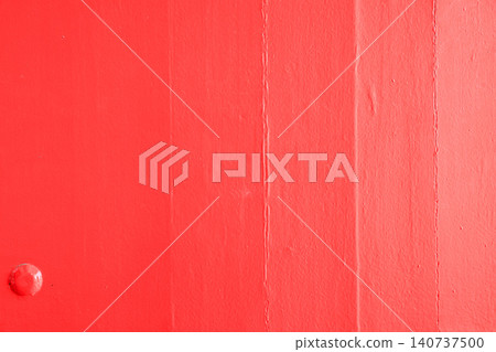 Close up detail of red grunge weathered mossy wooden wall, Vintage wooden wall, Traditional House wall. Close up detail of red grunge weathered mossy wooden wall, Vintage wooden wall, Traditional House wall. 140737500