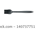 brush pastry silicone black on white background 140737751