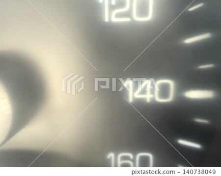 Close-up background image of a car's speedometer. Close-up background image of a car's speedometer. 140738049
