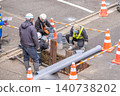 Road excavation, sewer laying and repair work, earth retention, sheet piles, lifelines, resin pipes, reinforced plastic pipes, FRPM pipes, PVC pipes 140738202