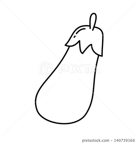 eggplant vegetable coloring page outline eggplant vegetable coloring page outline 140739168