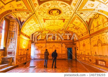 Rome, Castel Sant'Angelo, Room of Apollo Rome, Castel Sant'Angelo, Room of Apollo 140739203