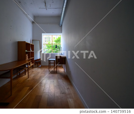 A workspace filled with natural light. 140739516