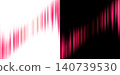 Pink wavy light curtain, transparent background, decorative light effect material. 140739530