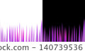 Purple vertical light streaks, transparent background, decorative light effect material. 140739536
