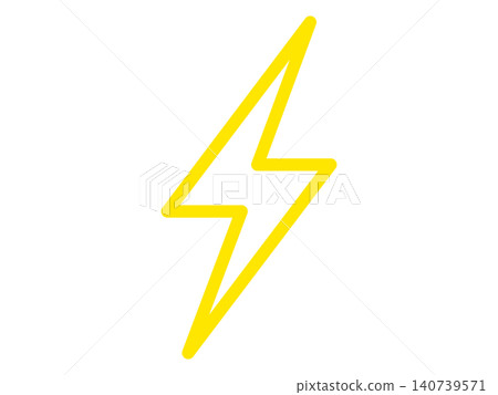 Lightning icon (lightning bolt symbol) 140739571