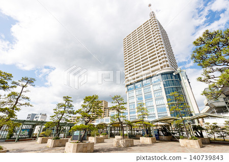 High-rise buildings around Maiko Station High-rise buildings around Maiko Station 140739843