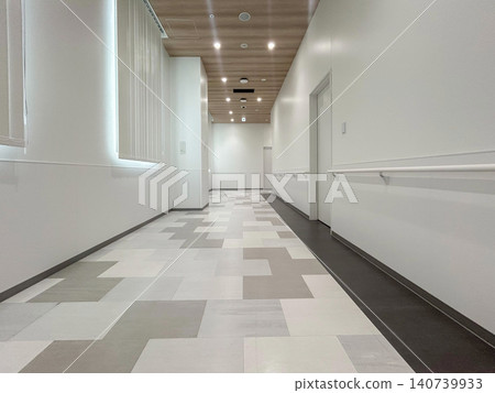 Hospital corridor Hospital corridor 140739933