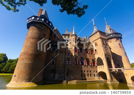 Impressive Castle De Haar in Utrecht, Netherlands Impressive Castle De Haar in Utrecht, Netherlands 140739959