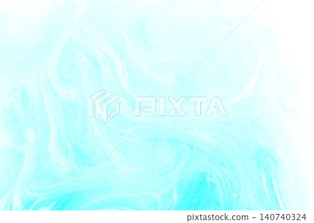 A background of bright light blue with white paint spreading across it. A background of bright light blue with white paint spreading across it. 140740324