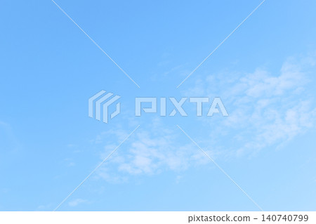 beautiful blue sky and white fluffy group of clouds with sunrise in the morning, natural background beautiful blue sky and white fluffy group of clouds with sunrise in the morning, natural background 140740799