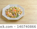 Colorful macaroni salad 140740866