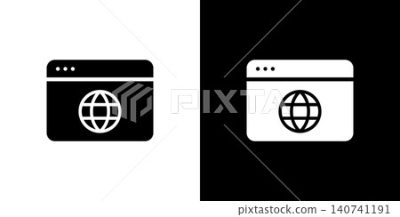 Internet icon Browser window 140741191