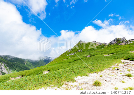 [Mount Kiso-Komagatake] View from Norikoshi Jodo 140741257