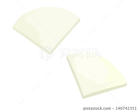 Ginkgo-leaf-shaped radish Ginkgo-leaf-shaped radish 140742351