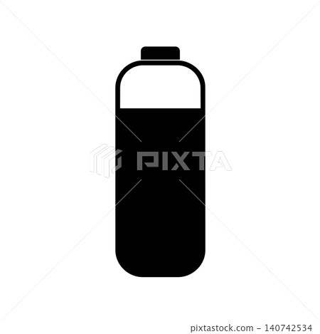 Battery level 75 percent icon vector Battery level 75 percent icon vector 140742534