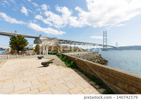 Site of the Akashi Domain Maiko Battery (Tarumi Ward, Hyogo Prefecture) Site of the Akashi Domain Maiko Battery (Tarumi Ward, Hyogo Prefecture) 140742579