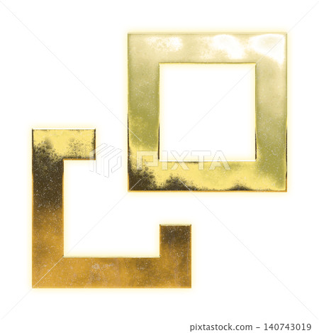 Golden copy icon, alpha channel Golden copy icon, alpha channel 140743019