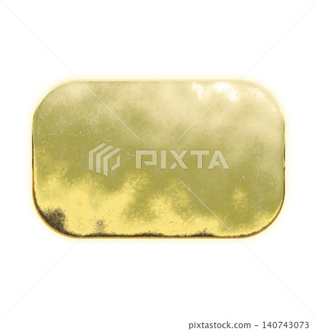 A rectangle with rounded golden corners, alpha channel A rectangle with rounded golden corners, alpha channel 140743073