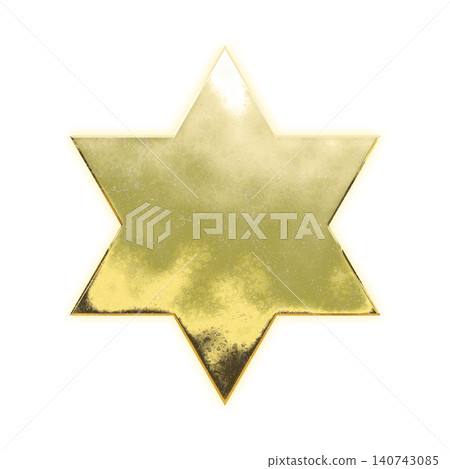 Golden hexagram, alpha channel Golden hexagram, alpha channel 140743085