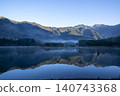 Yakeyake reflected in Taisho pond 140743368