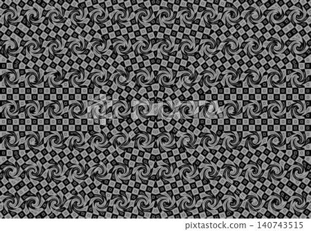 Black and white checkered background material Black and white checkered background material 140743515