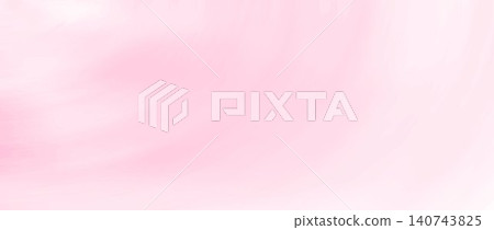 Pink blurry gradient texture background. Rose wavy wallpaper for quiet summer or spring poster. Flowing liquid pattern effect. Abstract splash surface concept. Vector calm blurred pinkish backdrop 140743825