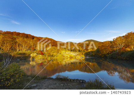 Autumn leaves of Hakkoda Jigoku period Autumn leaves of Hakkoda Jigoku period 140743923